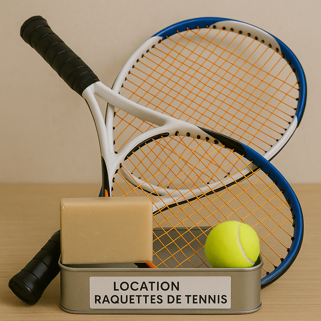 Location raquettes de tennis
